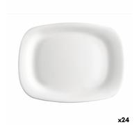 Teglia da Cucina Bormioli Rocco Parma Rettangolare Bianco Vetro 20 x 28 cm [2