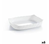 Teglia da Cucina Luminarc Smart Cuisine Rettangolare Bianco Vetro 29 x 30 cm