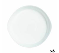Teglia da Cucina Luminarc Smart Cuisine Rotonda Bianco Vetro Ø 28 cm [6 Unità
