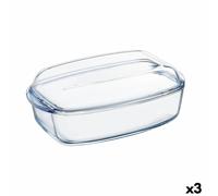 Teglia da Cucina Pyrex Classic Con coperchio 4,5 L 38 x 22 x 11 cm Trasparent