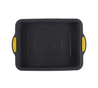 Teglia Da Forno A Quarti - Teglia Antiaderente In Silicone Multifunzionale, Vassoio Resistente Al Calore Da 9x13 Pollici, Dimensioni 34x24 Cm + Rilascio Flessibile, Materiale Senza BPA - Per Brownies