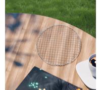 Teglia da Forno BBQ Griglia Rete Lucidatura Tonda S Vassoio Saldatura Caratteris