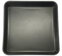 Vespa VSP078 Teglia Forno, Alluminio, Nero, 40x40x6 cm