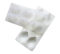 Teglia da forno in silicone - 6 per cupcake in silicone, antiaderente, per Natale, compleanni, feste, dolcetti, muffin, torte, cibo e biscotti