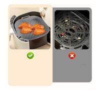 Teglia da forno in silicone per friggitrici ad aria COSORI 6 2L per NA230 e per friggitrici ad aria che forniscono prestazioni affidabili nella cottura della friggitrice ad aria (grigio vassoio)