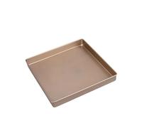 Teglia da forno spessa antiaderente da 11 pollici, teglia quadrata for torte, vassoio in acciaio al carbonio, stampo for torte, pizza, pane, utensili da forno(11inch)