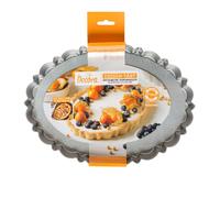 Teglia Design Tart Crostata OVALE stampo con fondo mobile per torte e dolci 29X2