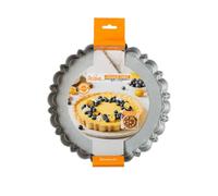 Teglia Design Tart Crostata tondo stampo con fondo mobile per torte e dolci 25cm