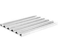 Teglia Forata Per Baguettes Cm 85X43 Alluminio Siliconato