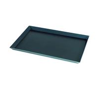 Teglia Forno Rettangolare Ferro Blu Angoli Svasati 60x40x3 cm