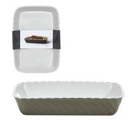 Teglia in ceramica 27 cm per forno microonde vassoio da tavolo Pirofila cucina