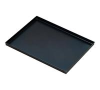 TEGLIA IN FERRO BLU-SVASATA CM.45X35X3h