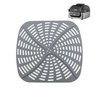 Teglia in Silicone per Friggitrice ad Aria per Ninja Foodi Griglia e Friggitrice ad Aria AG301EU, Air Fryer Liner Contenitori, Teglia Cestello Accessori, Riutilizzabile Tappetino Stampi (Grigio)