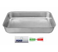 TEGLIA LASAGNERA ALLUMINIO CM.40X8h C/ANELLI