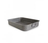 TEGLIA LASAGNERA CM.30 STONE LINE CON ANELLI