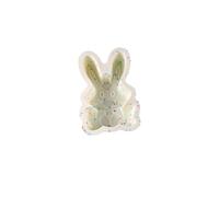 Teglia per dolci pasquali a forma di uovo di dinosauro e coniglio, in silicone, riscalda la tua torta, illumina i tuoi dolci e crea ricordi deliziosi! (B, 20.5x15cm)