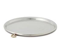 Teglia Per Farinata diametro diametro 30 cm - peso 1,25 kg in rame martellato a Mano Linea Traditional rame