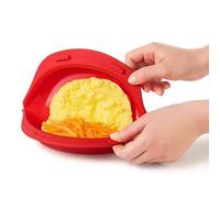 Teglia Per Frittate In Silicone - Macchina Per Uova Riutilizzabile Adatta Al Microonde Con Superficie A Rilascio Facile E Pratico Design Pieghevole, Accessorio Da Cucina Che Fa Risparmiare Per P