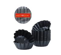 Teglia Per Mini Crostatine Formine Tartellette Stampo Muffin Pirottini
