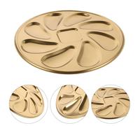 Teglia per ostriche in acciaio inossidabile, a forma di conchiglia, teglia in