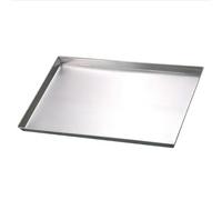 Teglia per pizza alluminio rettangolare 40x30 cm