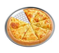 Teglia per pizza da forno, Teglia per pizza con fori | Teglia per pizza grande antiaderente,Anche riscaldare la teglia per pizza fatta in casa, torte,