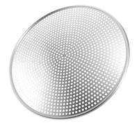 Teglia per pizza forata con fori - Vassoio rotondo da 16 pollici per la cottura