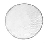 Teglia per pizza in alluminio, 45,7 cm, 50,8 cm, antiaderente, rotonda, a rete, per forno e cucina (50,8 cm)