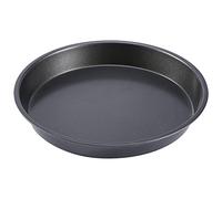 Teglia per pizza profonda SustVita per pizza e torte in stile Chicago/Questa teglia rotonda in acciaio al carbonio funge anche da teglia da forno multiuso per la