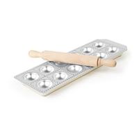 Teglia per ravioli con mattarello, 12 pezzi - Hendi 975541