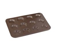 Teglia Per Tartellette Gobel 12 Fori - 80Mm - Antiaderente Per Tartellette/Torte