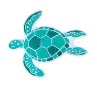 Teglia Per Torta Tappetino da bagno creativo a forma speciale Nuovo tappetino assorbente per porta di casa Il lato più lungo del è di 80 cm (Mint Green, One Size)