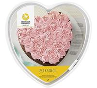 Teglia per torte a cuore in alluminio Wilton Decorator Preferred, 25,4 cm