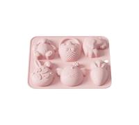 Teglia per torte a forma di uovo per dolci festivi e dolci per le festività riutilizzabili antiaderenti Bakeware 061076