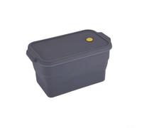 Teglia pieghevole in silicone per cuocere pane, polpettone e torta con coperchio, antiaderente, flessibile per torte e quiche