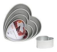 Teglia Professionale Anodizzata Ø 35 altezza 7,5 cm a forma di Cuore