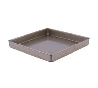 Teglia quadrata antiaderente da 11 pollici for torte, vassoio in acciaio al carbonio, stampo for torta, pizza, pane, teglia da forno, utensili for cottura al forno