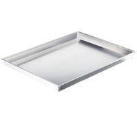 TEGLIA RETTANGOLARE ALLUMINIO 30 CM FORNO COTTURA ARGENTO RESISTENTE LEGGERA ANT