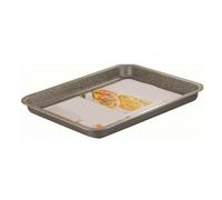 TEGLIA RETTANGOLARE BASSA PIZZA 35X27XH3 CM DA FORNO ANTIADERENTE ANTIGRAFFIO 03