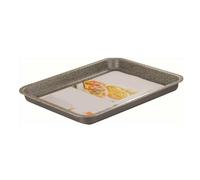 TEGLIA RETTANGOLARE BASSA PIZZA 35X27XH3 CM DA FORNO ANTIADERENTE ANTIGRAFFIO 03