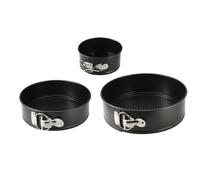 Teglia Set Non si attacca acciaio 4" 7" 9" tenuta ermetica Tortiera