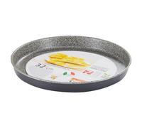 TEGLIA STAMPO TORTIERA FOCACCIA ROTONDA Ø22-32 CM ANTIADERENTE ANTIGRAFFIO A 7 S
