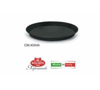TEGLIA TONDA FERRO ALTA PER PIZZA CM.40X4h