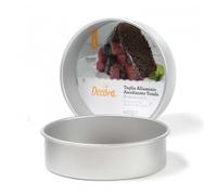 Teglia TONDA - stampo per torte e dolci in Alluminio Anodizzato Ø15cm