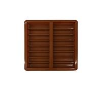 Teglia Torta Stampo in silicone per barrette energetiche al cioccolato, facile da sformare, ideale per matrimoni, compleanni e feste in cucina. (Brown, 19. 5x19cm)
