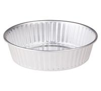 Teglia tortiera conica rigata Alluminio (28cm) PROFESSIONAL Silver COAL43LE28