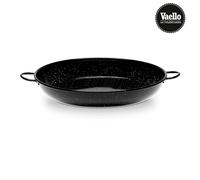 Teglia Vaello Nero Acciaio Smaltato Ø 34 cm 1 L