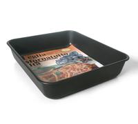 VESPA VSP083 Teglia Sfornatutto, Alluminio, Nero, 29x25x6, Rettangolare