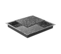 HENDI Teglia GN 2/3, rivestimento antiaderente in marmo, bacinella CONVECTOMAT CLASSIC, contenitore vassoio GN, resistente fino a 300°C, adatto per forni, 354x325x(H)40mm, acciaio smaltato