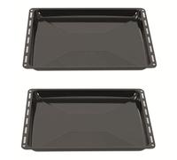 TEGLIE DA FORNO SMALTATE 44,5X37,5X2,5 CM SET 2 PEZZI COMPATIBILI CANDY